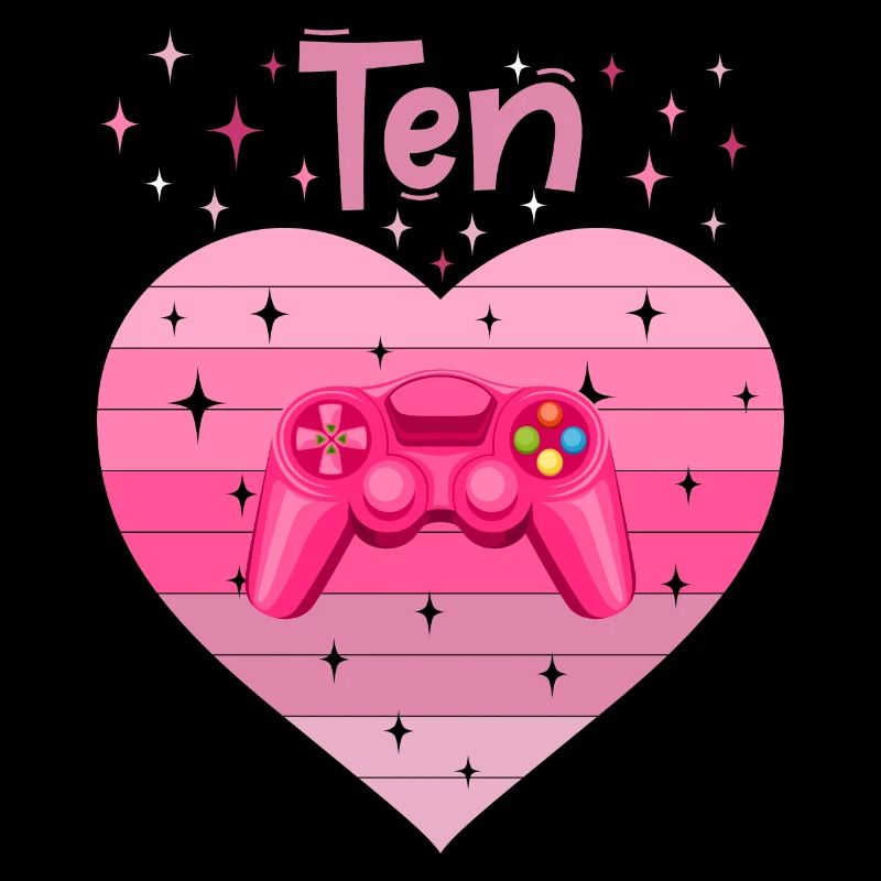 Mädchen Tochter 10. Geburstag Gaming Controller