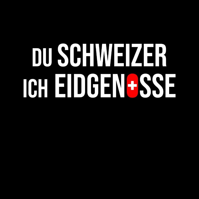 Schweizer Stolz Cross Typo