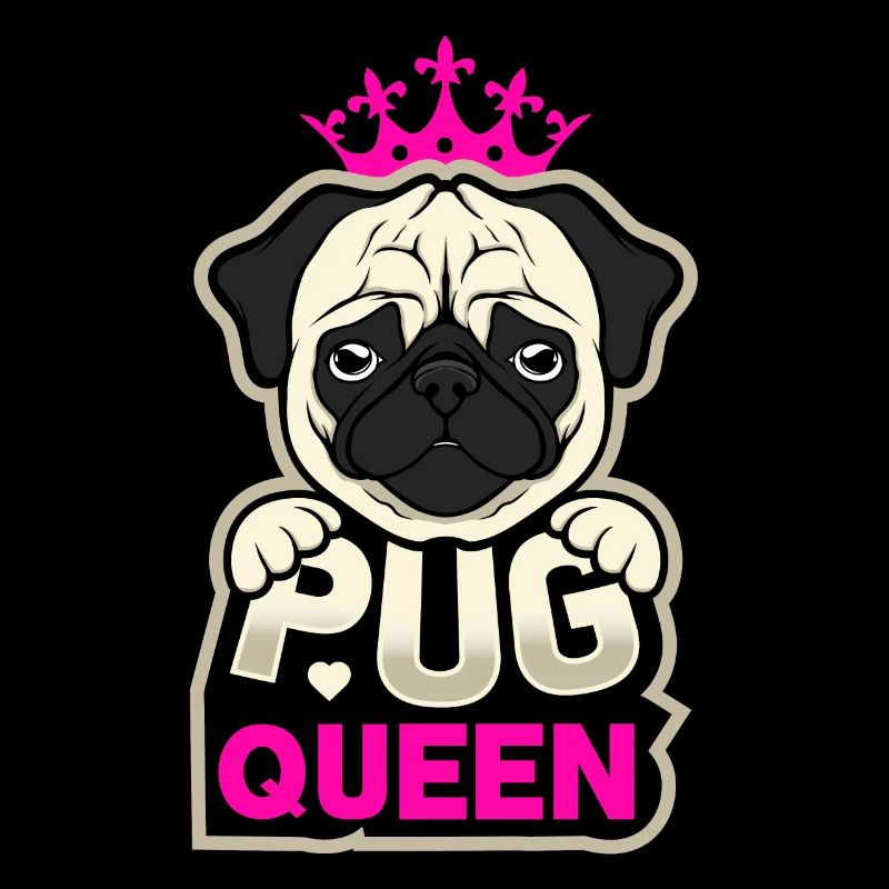 Mops Pug Queen
