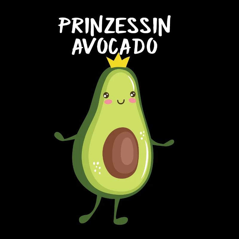 Prinzessin Avocado - Kinder Geschenk