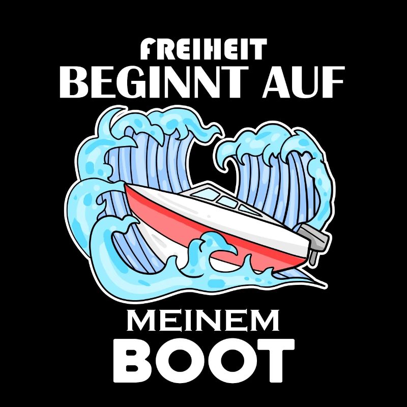 Motorboot Kapitän Boot Geschenk