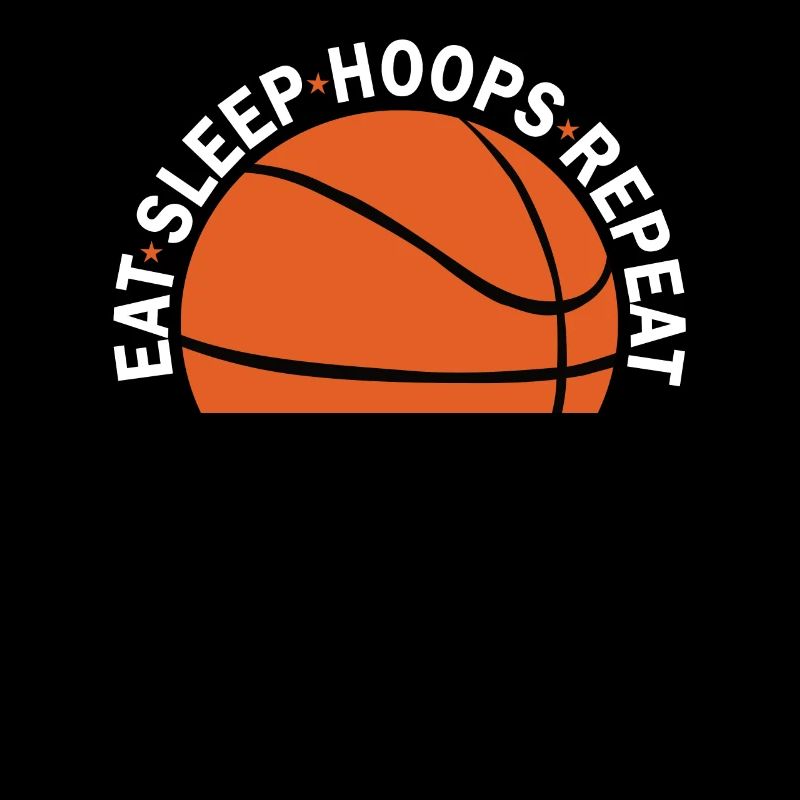 Eat Sleep Hoops Repeat Basketball