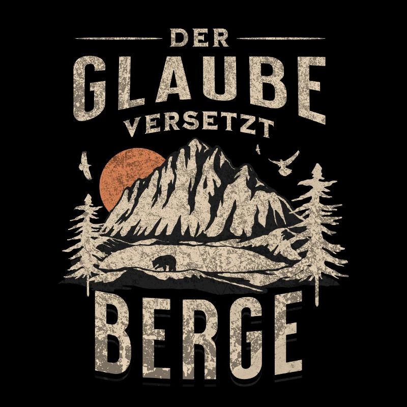Glaube Versetzt Berge Landschaft