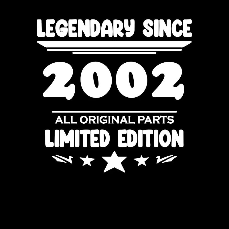 2002 - Année de construction 2002 - Né en 2002