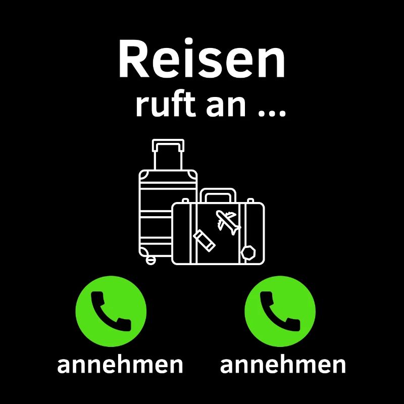 Reisen ruft an - annehmen oder annehmen?