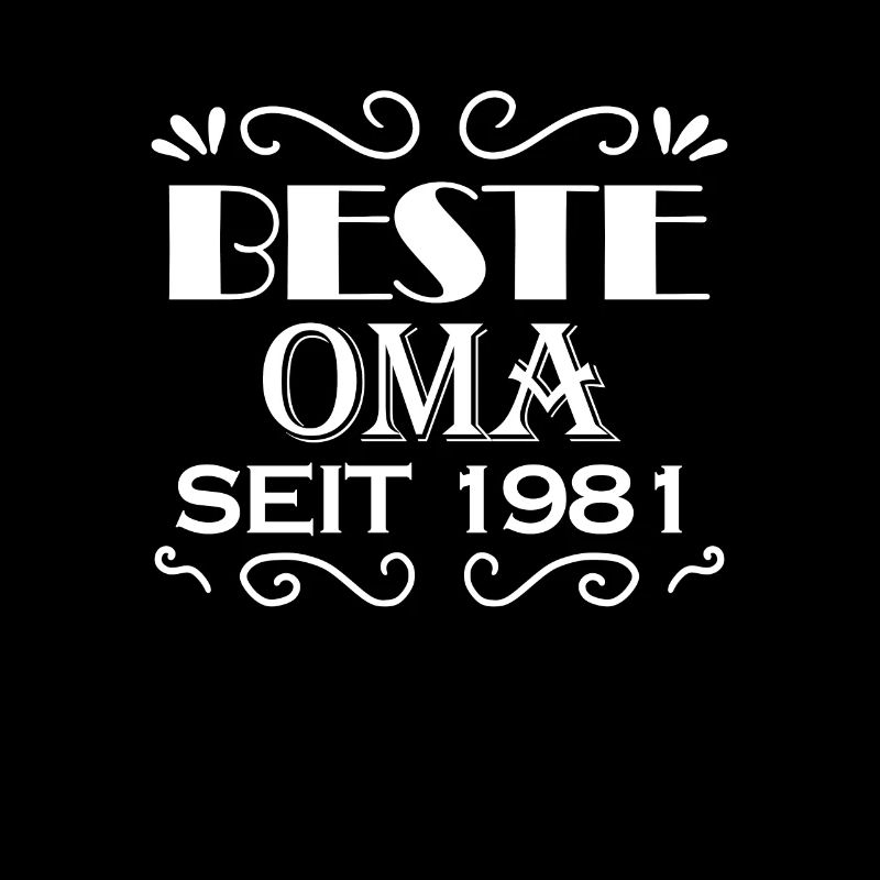 Beste Oma seit 1981 - Oma Geschenk
