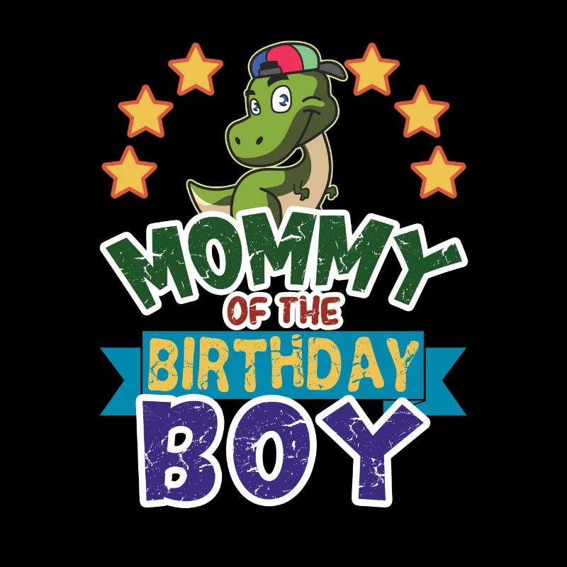 Mama des Geburtstagskindes Dinosaurier Dino T-Rex