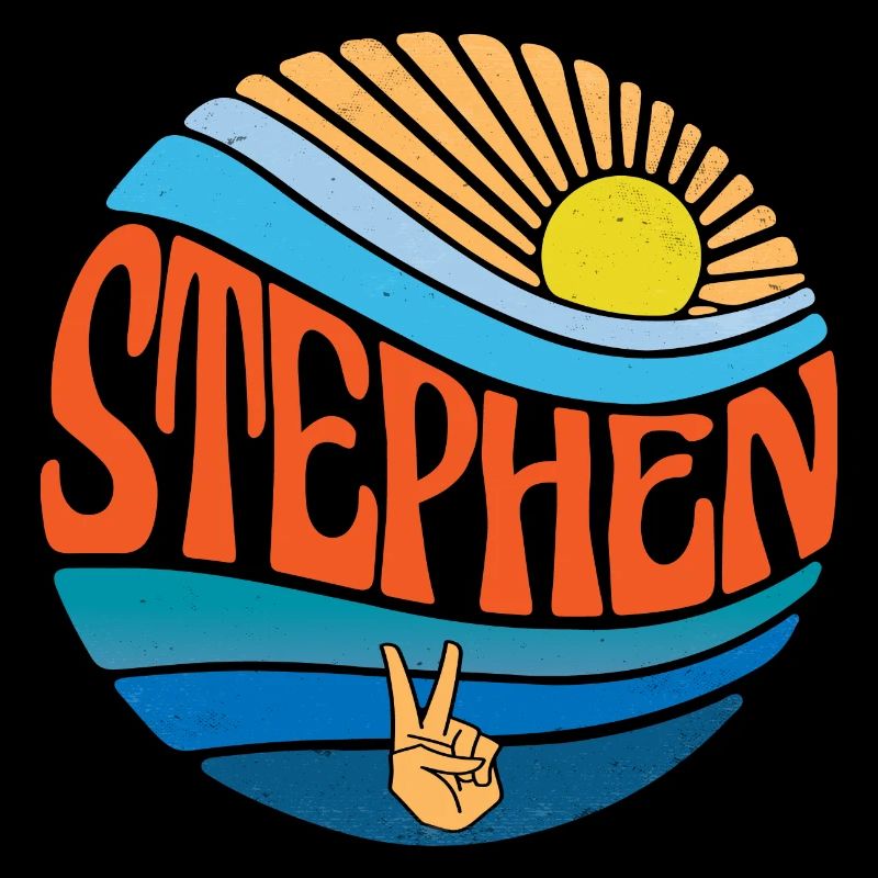 Stephen Shirt Vintage Sunset Stephen Groovy Cravate