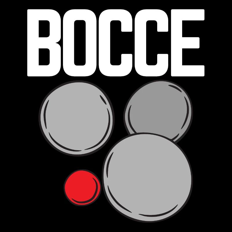 Bocce Saying Bocce Ball avec Jack Bocci Game Bocce