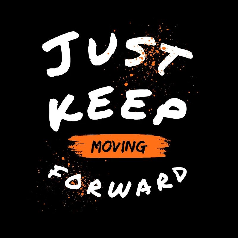 Conception de mouvement de motivation avec dicton