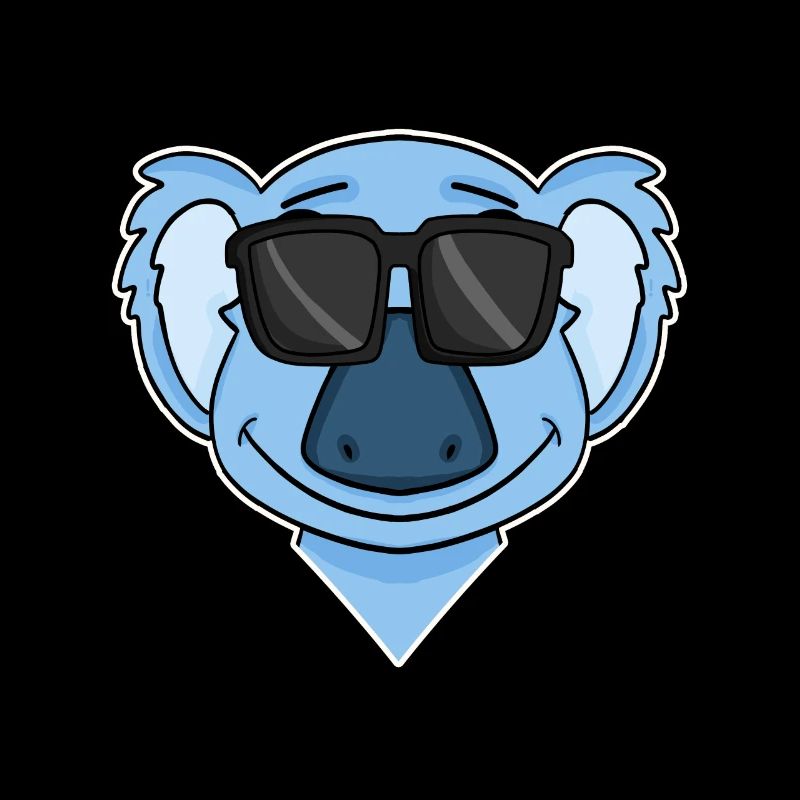 Koala avec des lunettes