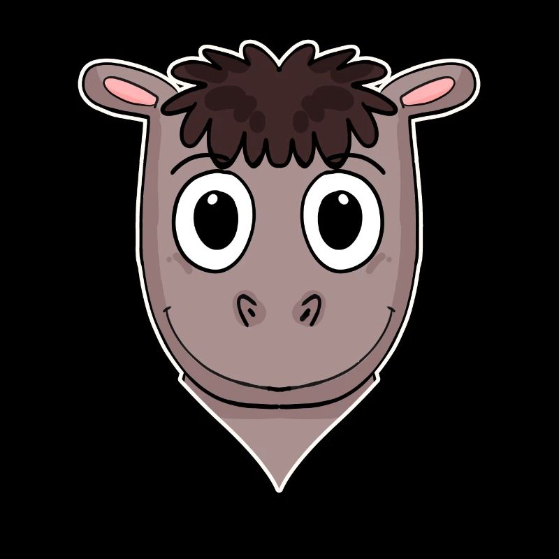 Tête d’animal de cheval Tête d’animal