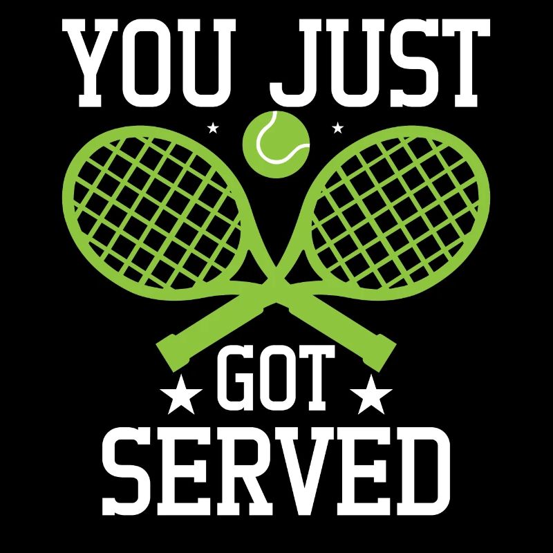 Le tennis dit que vous êtes servi