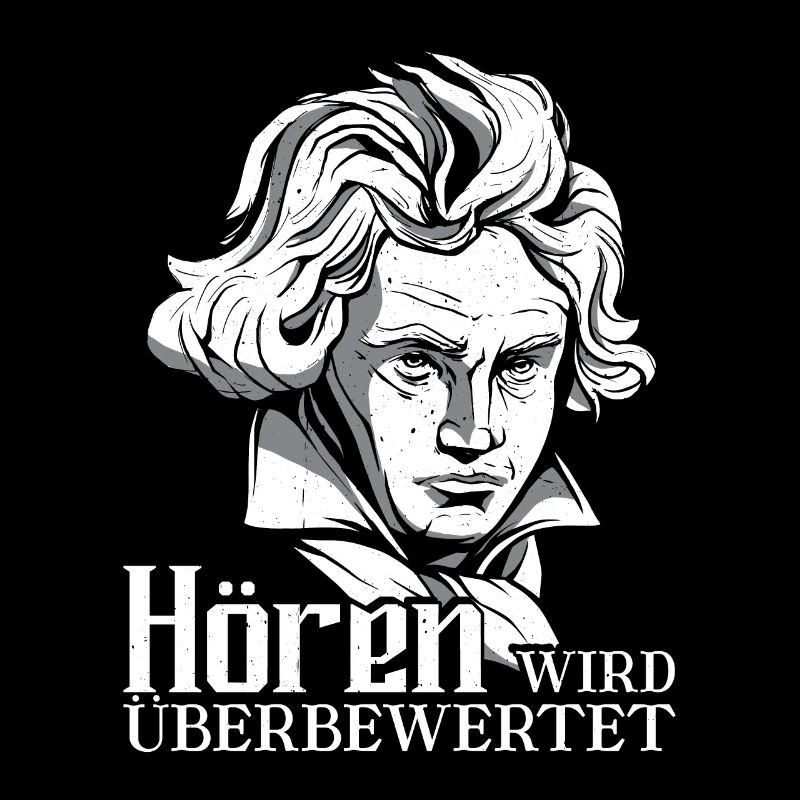 Komponist Beethoven taub Hören wird überbewertet