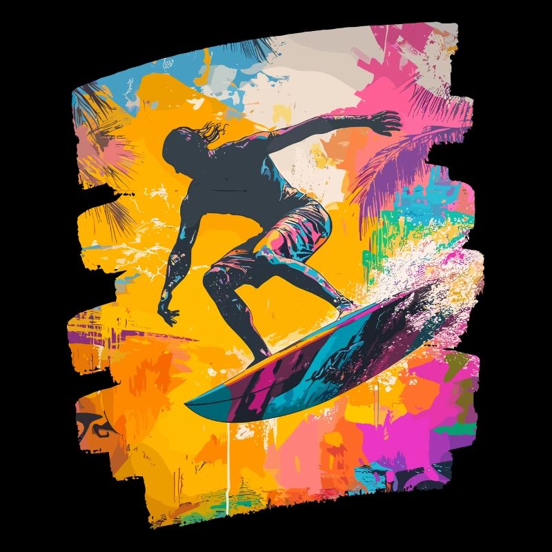 Surfer Surfing Surfboard Surfing