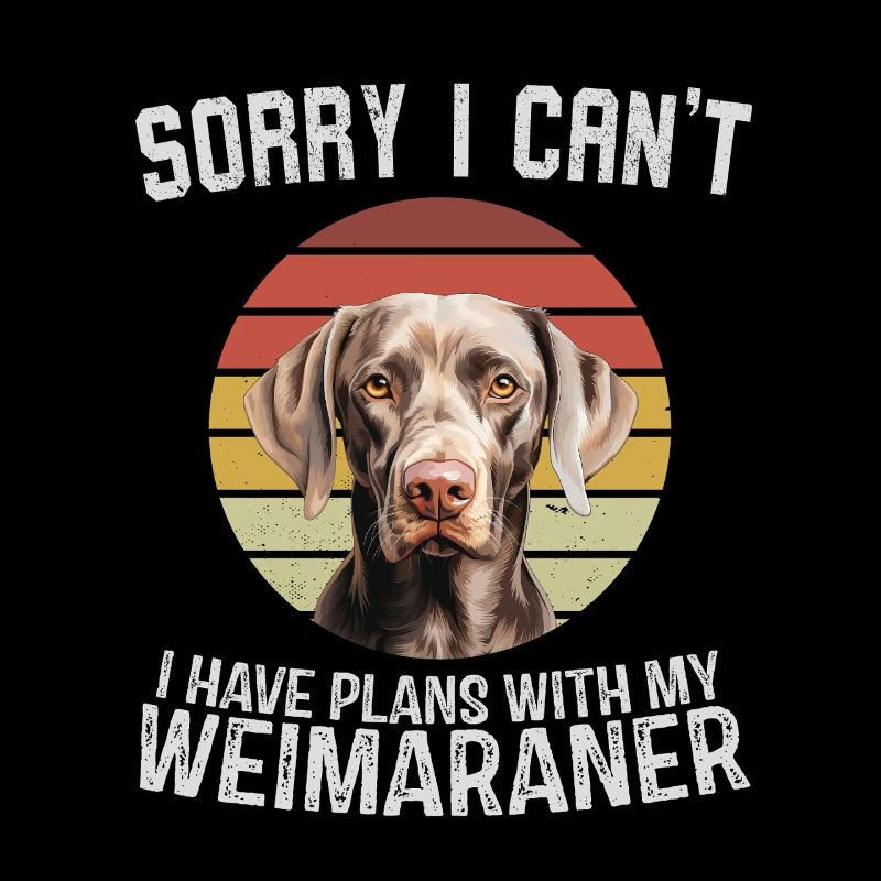Weimaraner Love Humorous Design