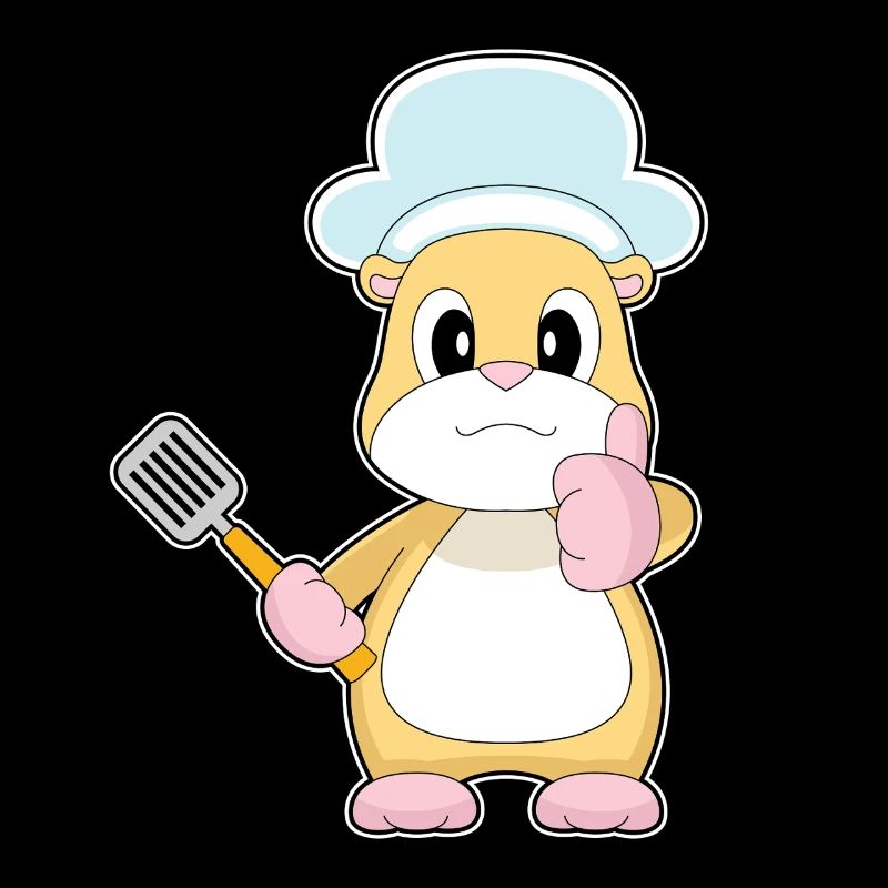 Cuisson à la spatule pour hamster