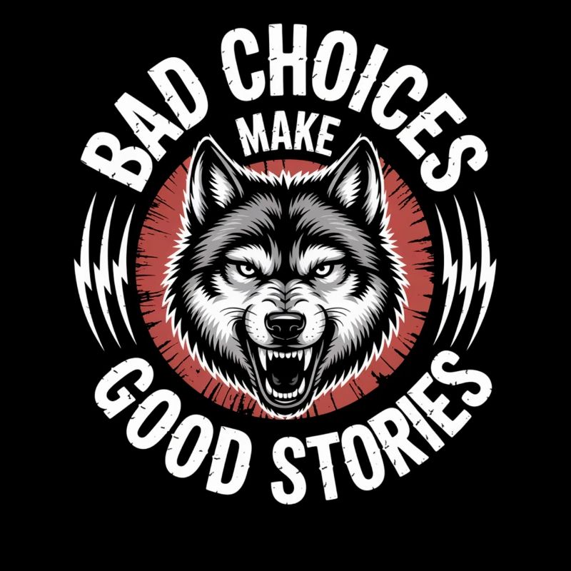 Bad Choices Make Good Stories Wolf