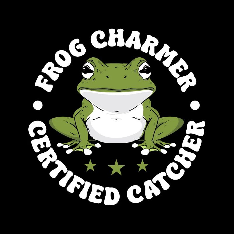 Frog Catcher Charmer Certified Frog