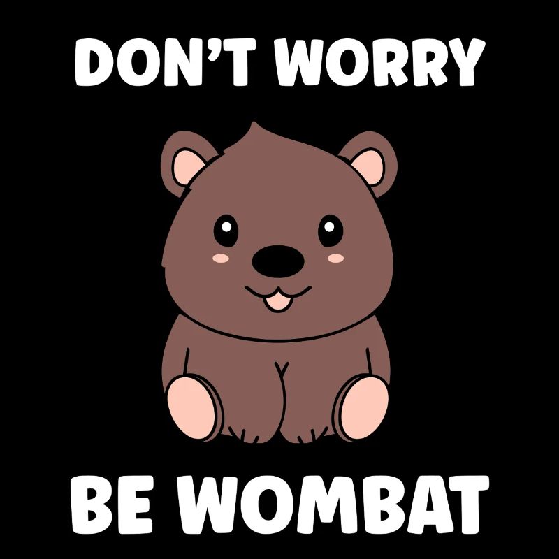 Wombat Doux Apaisé
