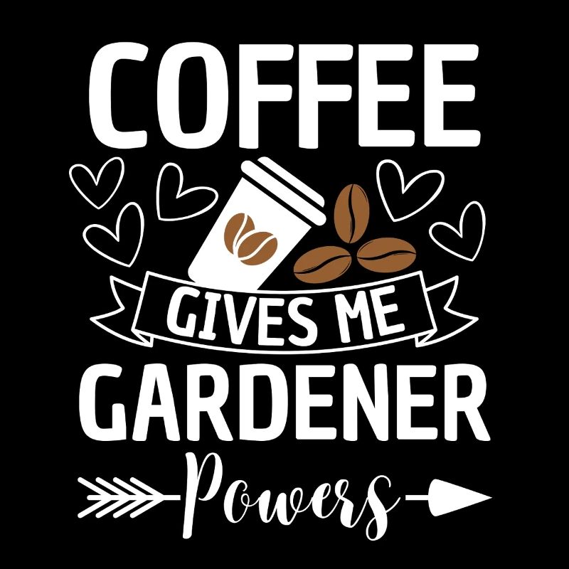 Kaffee verleiht Gärtnern Kräfte