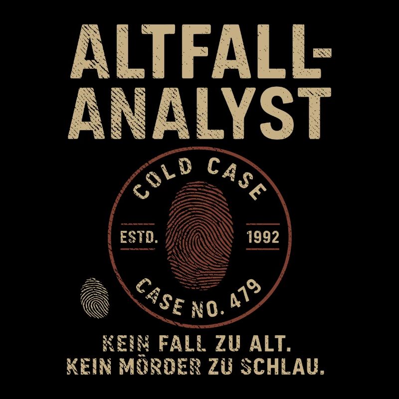 Altfall-Analyst – Cold Case Shirt