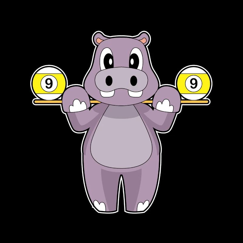 Nilpferd Billiard Queue Sport