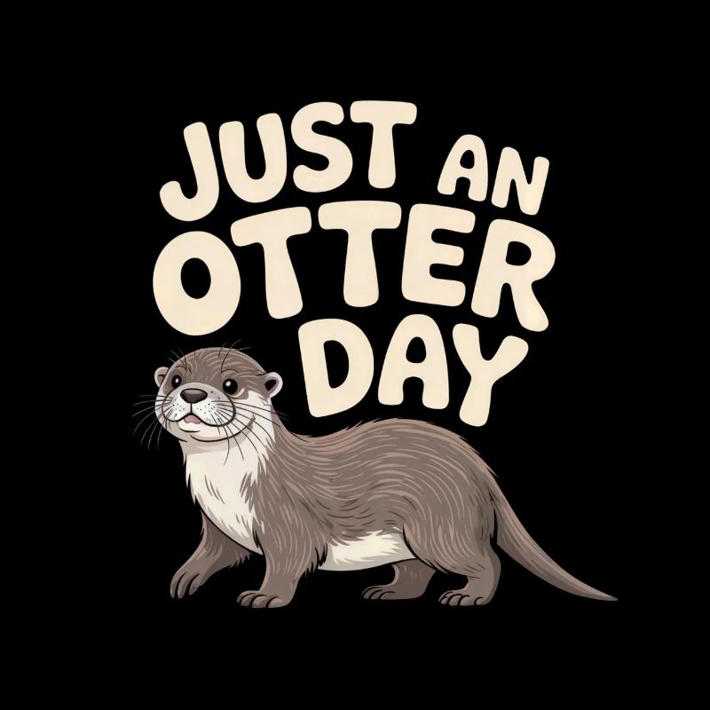 Einfach ein Otter-Tag