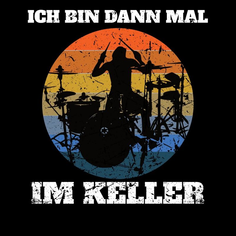 I'll be in the basement - drummer drummer