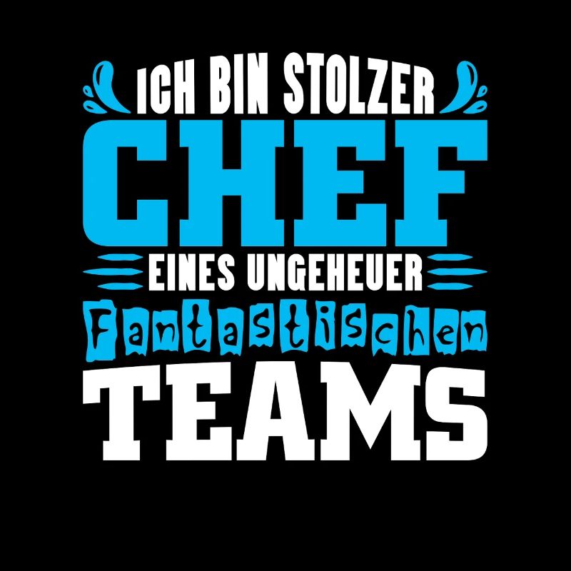 Stolzer Chef Chef Mann Abteilungsleiter Teamchef