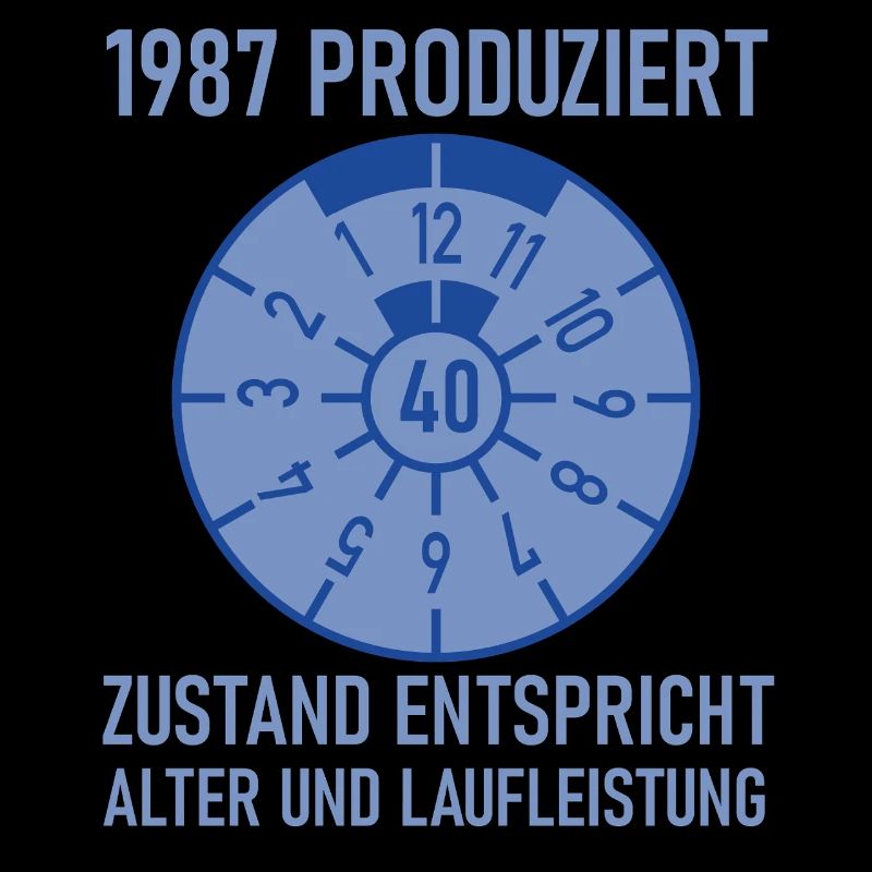 1987 Geboren 40. Geburtstag Auto Tuning