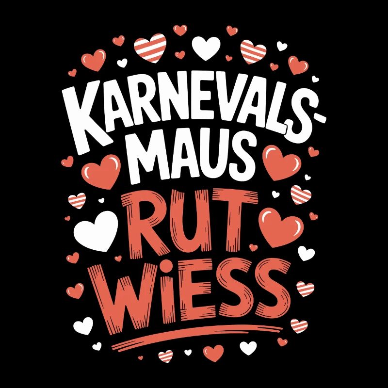 Karnevalsmaus Rut Wiess Köln Kölner Karneval Maus