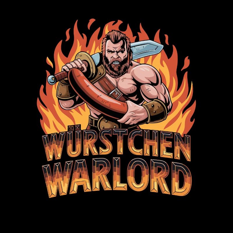 Sausage Warlord Grill Master Barbecue Sausage