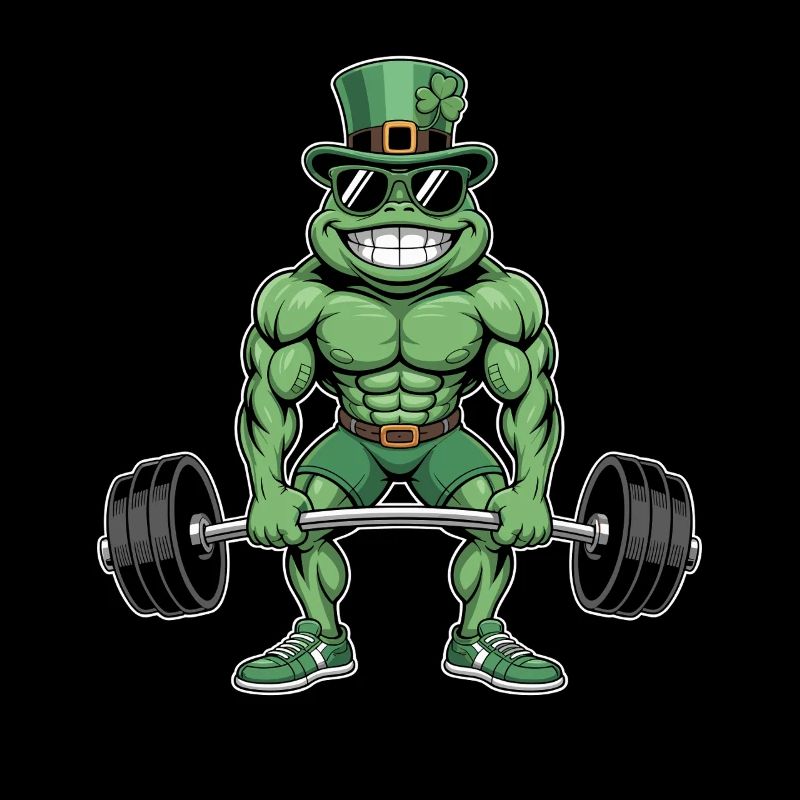 Leprechaun Frog Strength Training