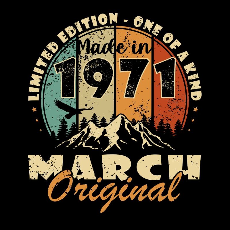 Geburtstag März 1971