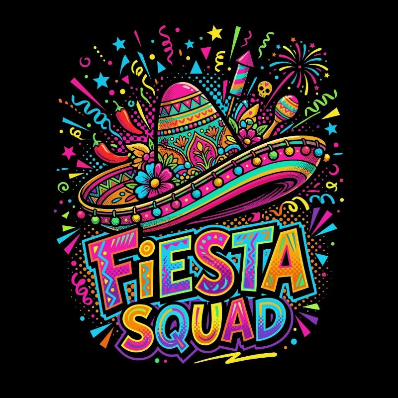 Fiesta Squad Sombrero Burst