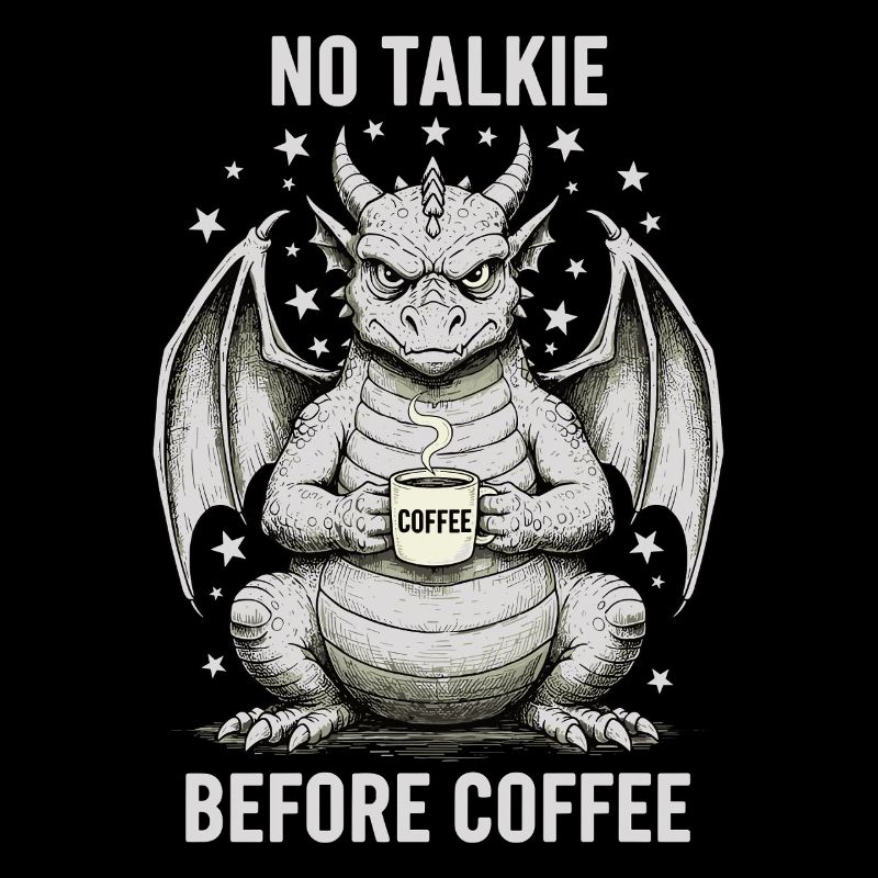 Pas de conversation avant Dragon Amoureux du Café