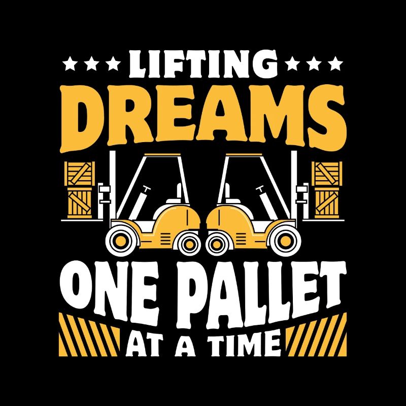 Staplerfahrer Englisch Spruch Stapler