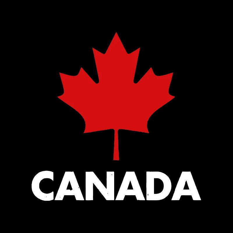 Red Maple Leaf Canada Emblem Tee