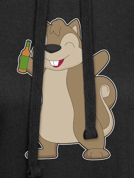 Eichhörnchen Flasche Bier