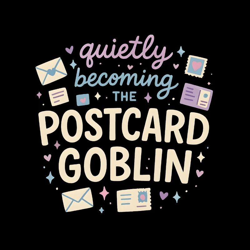 Become a Card Goblin | Postcrossing Humor