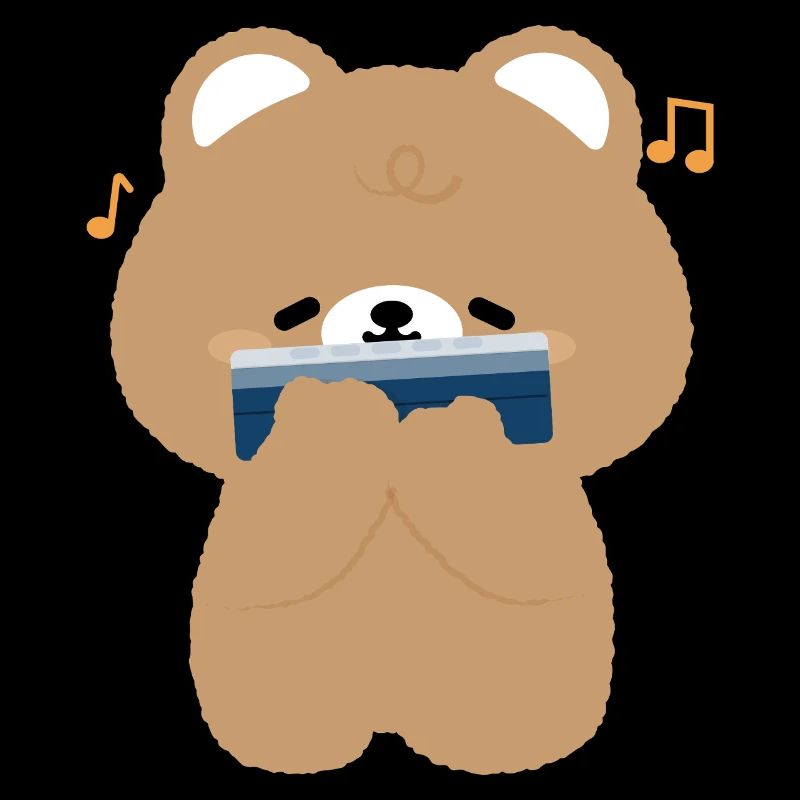 Brown Bear Harmonica