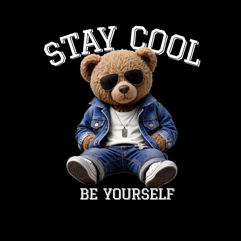 Stay Cool Be Yourself Teddy