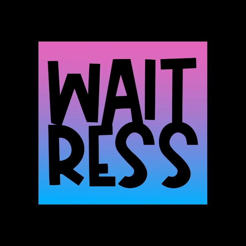 Diner Bar Kellnerin Kellner