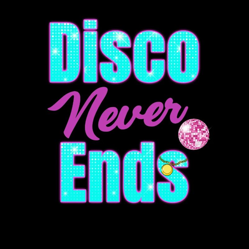 Disco Never Stops Classic Groovy Vintage