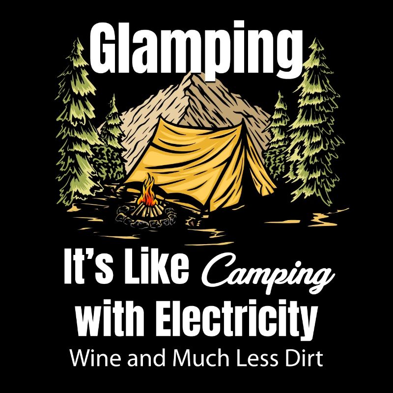 Le glamping, c’est comme camper avec l’électricité. Drôle de glamour