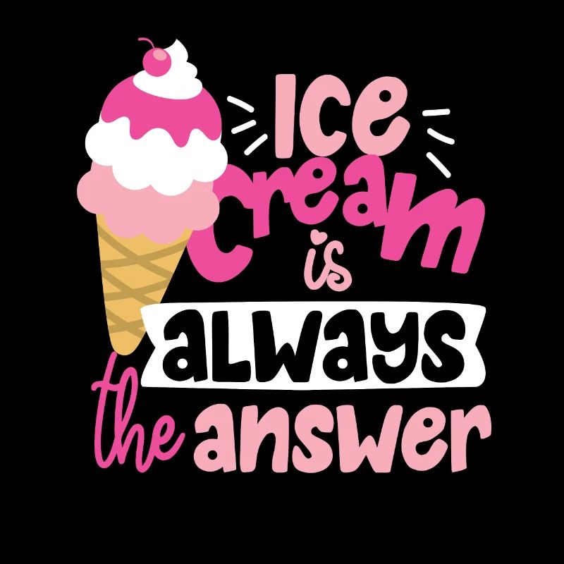Eis Eiscreme Eistüte Antwort