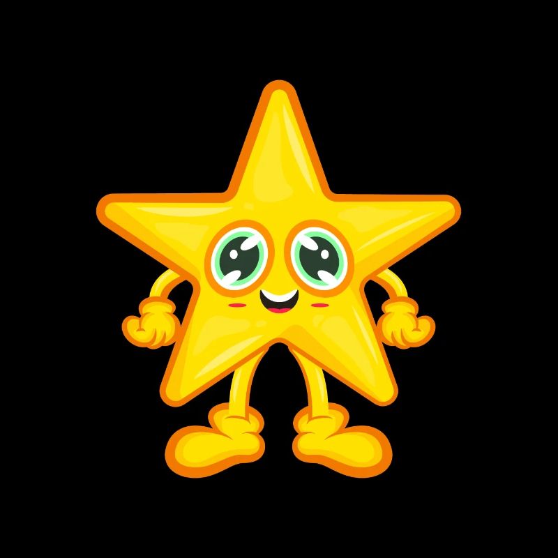 Star asterisk comic