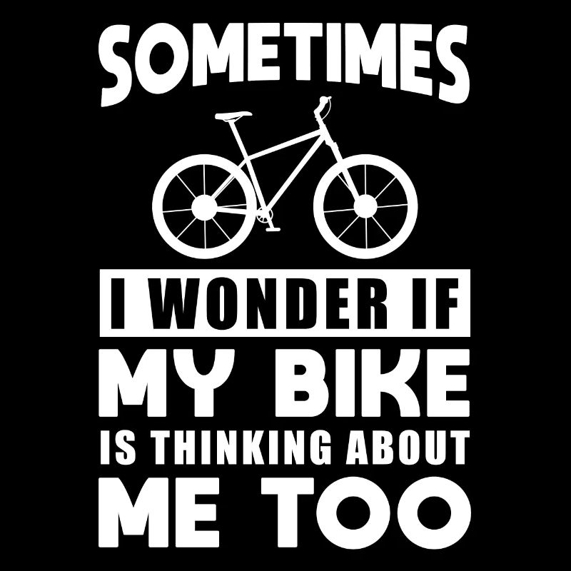 Parfois, je me demande si mon vélo pense à moi