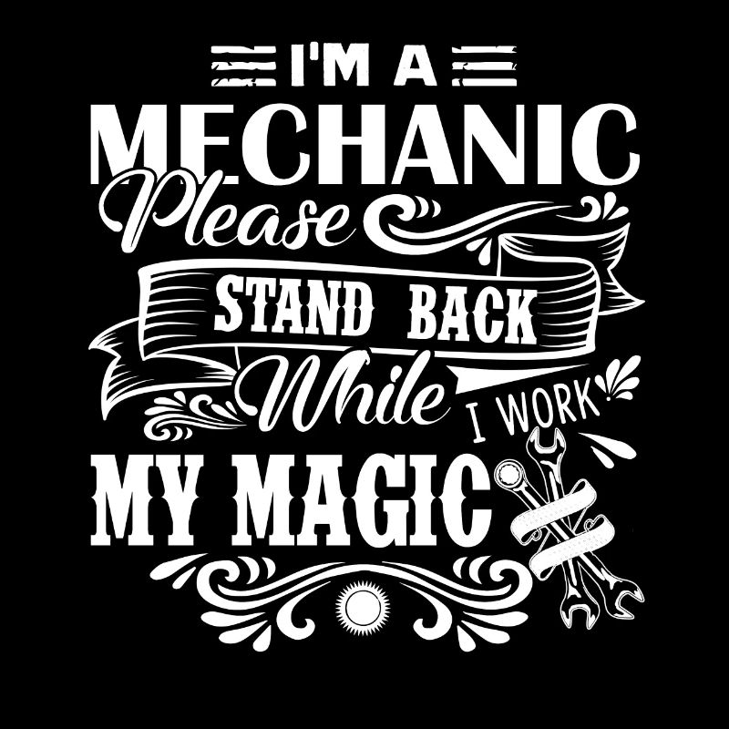 Mechaniker Ich bin ein Mechaniker
